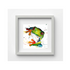 FINE ART PRINT OF PRINCE FROG, PART OF THE 'LITTLE MINI TREASURE' ART COLLECTION