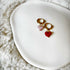 Mismatch Heart Earrings Clay