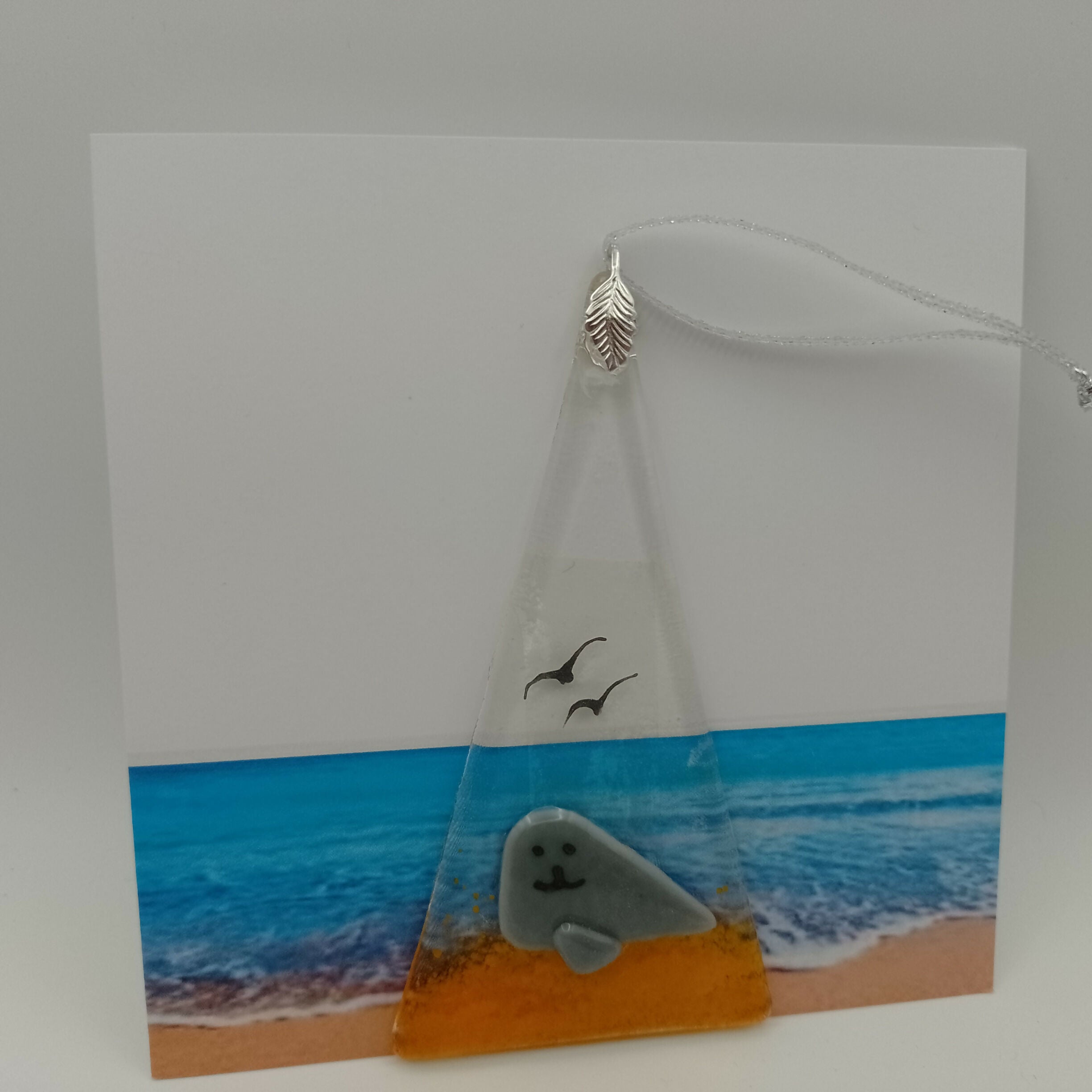 Fused Glass Card