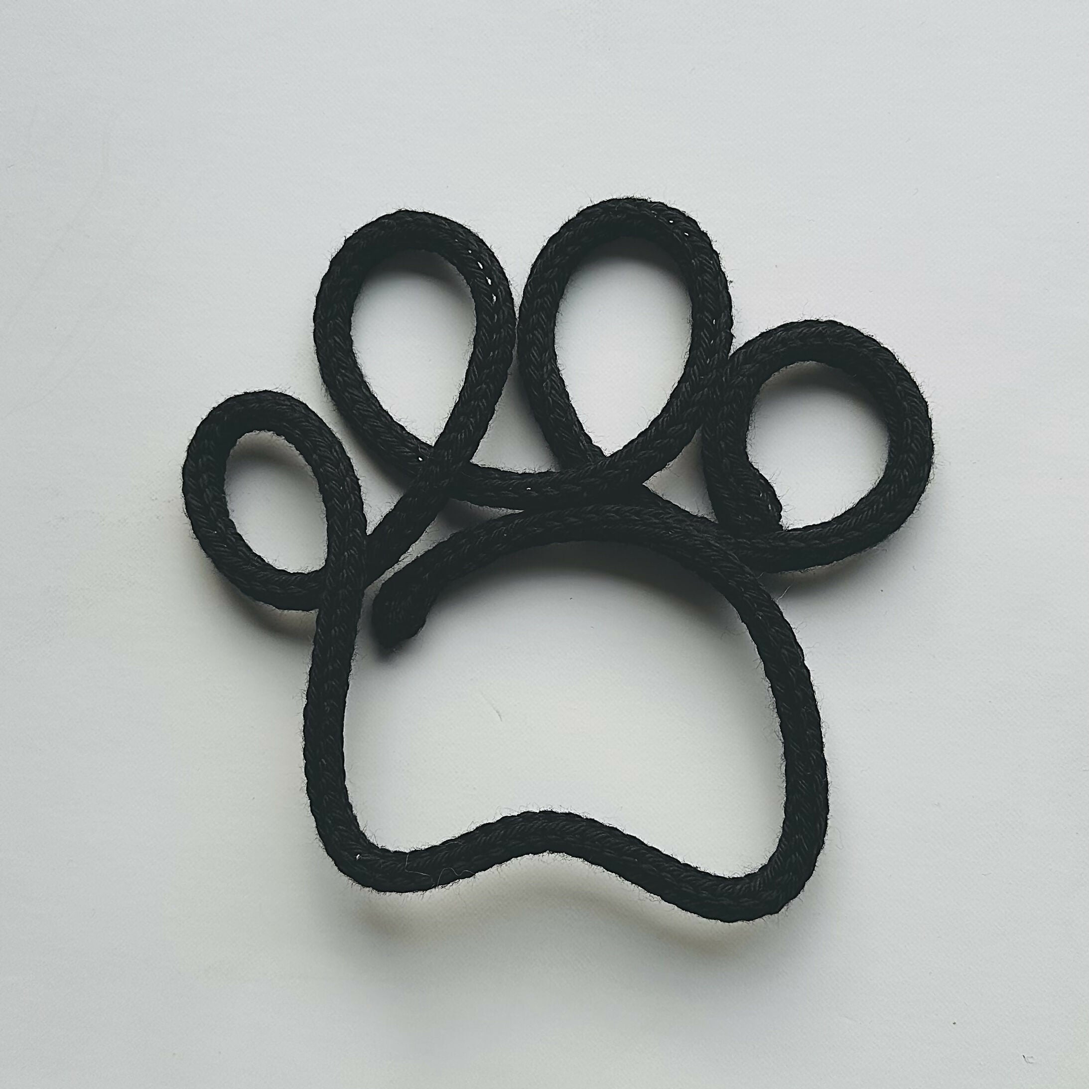 Paw Print Wire Decoration
