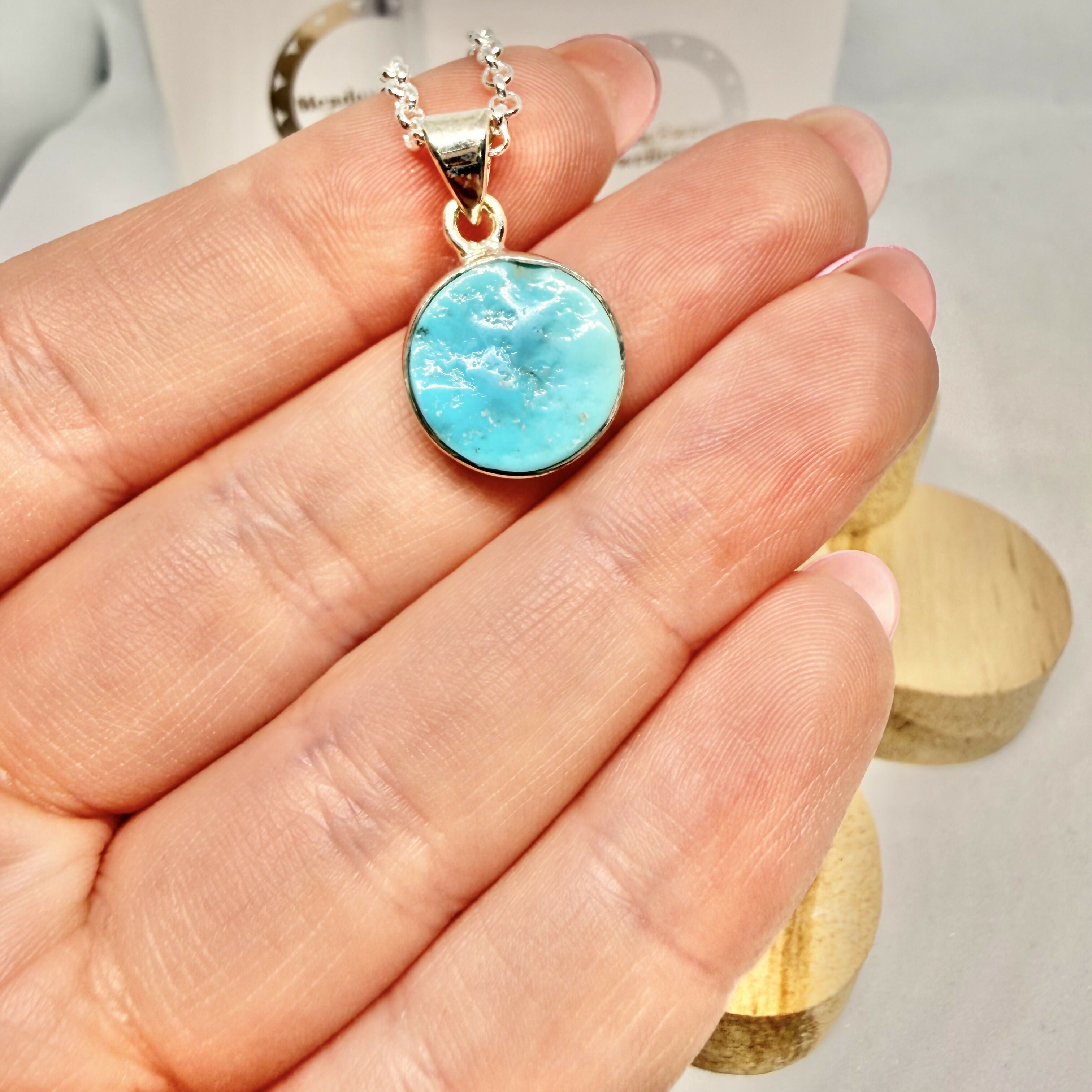 SLEEPING BEAUTY TURQUOISE NECKLACE