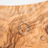 Hammered Large Triple Circle Necklace