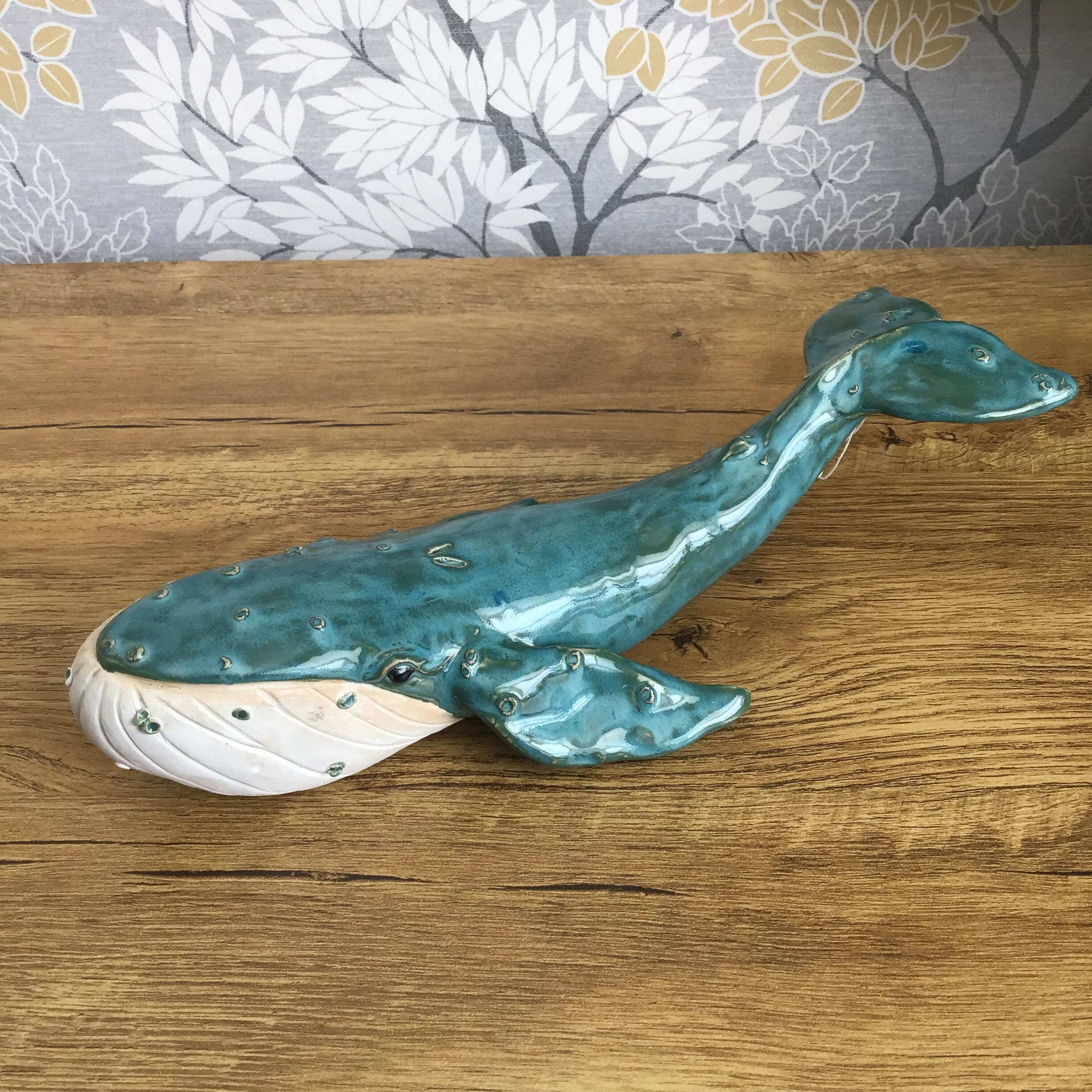 Medium Ceramic Whale