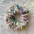 Floral Linen Scrunchies
