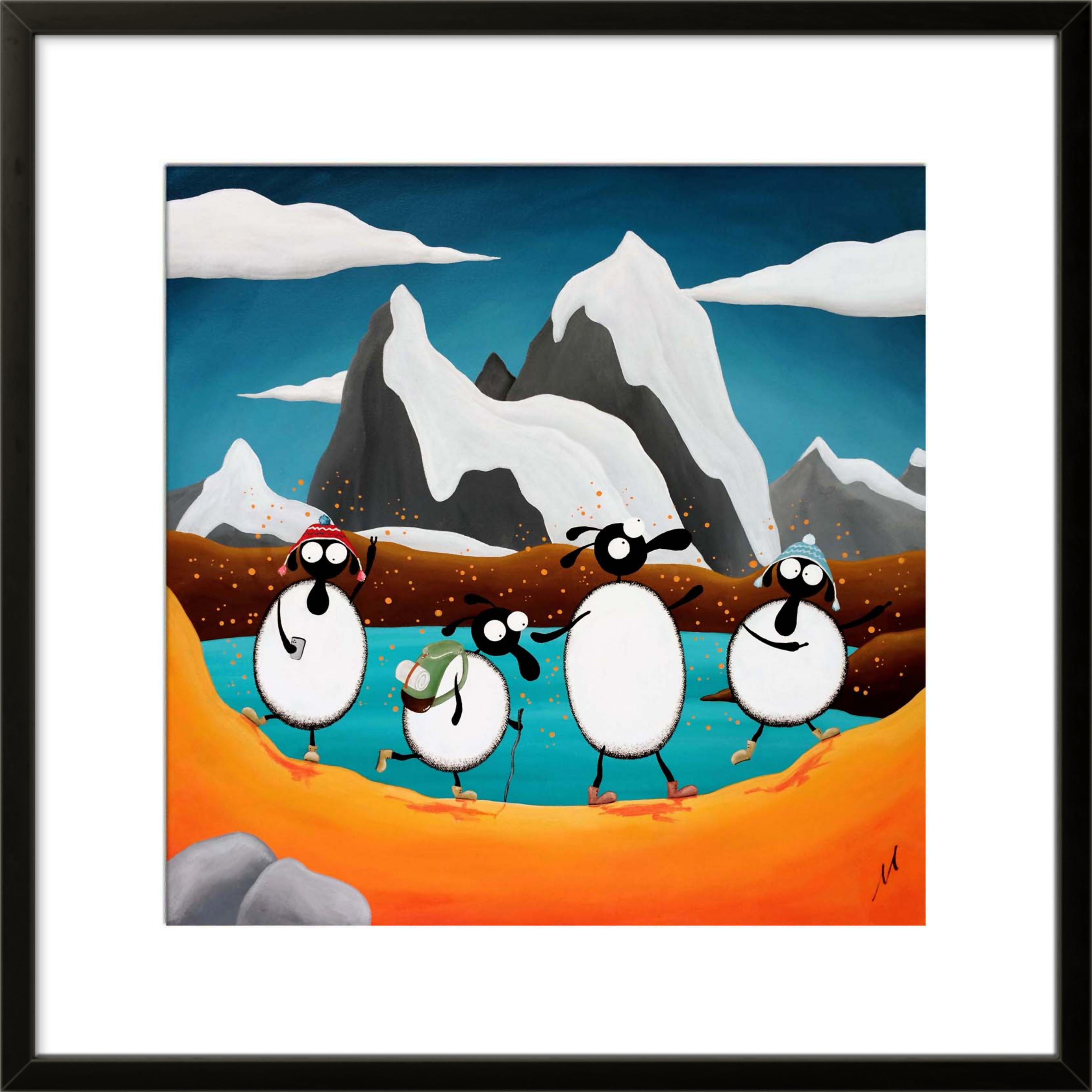 Baatagonia - 20” Framed Limited Edition Print