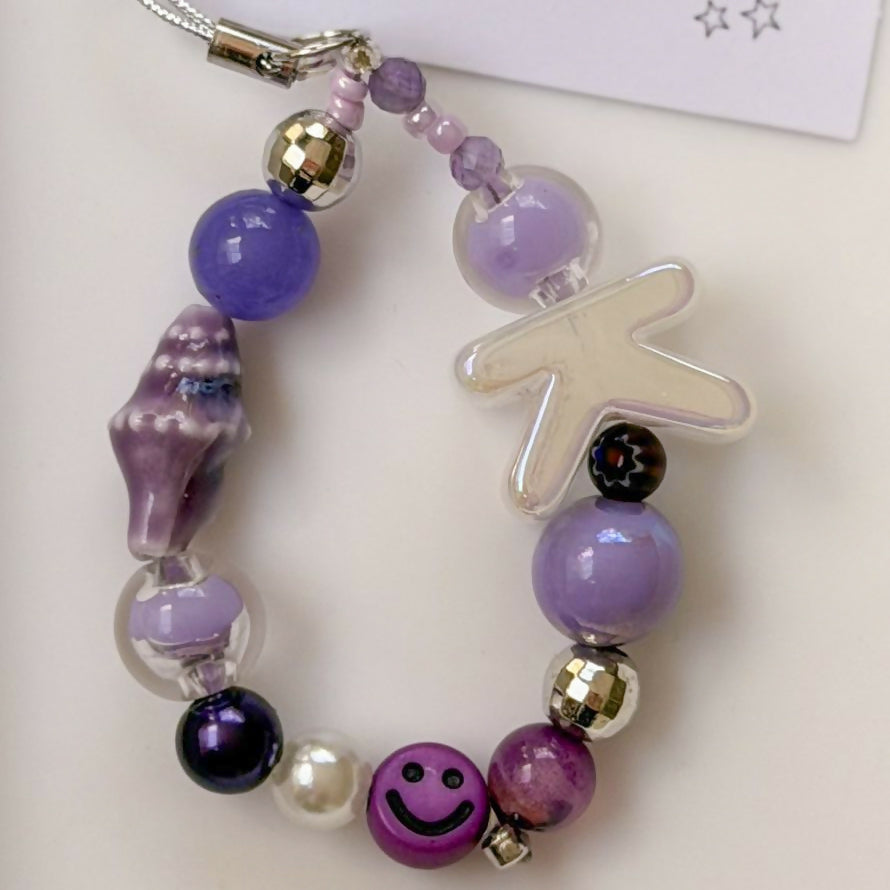 Fifi & Bo Mini Bag Charm Initial K