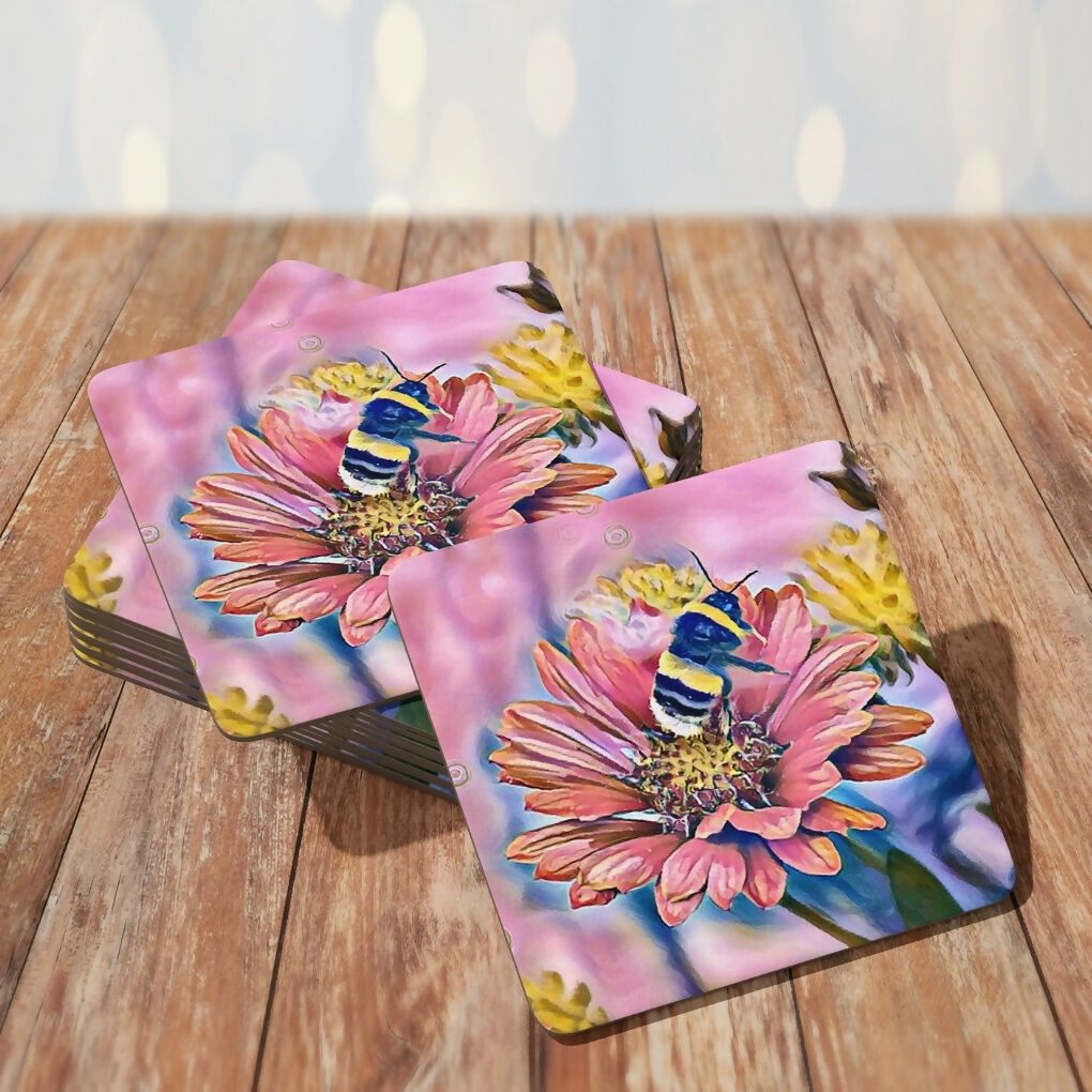 Daisy and bee pink