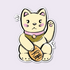 Lucky Cat Vinyl Sticker