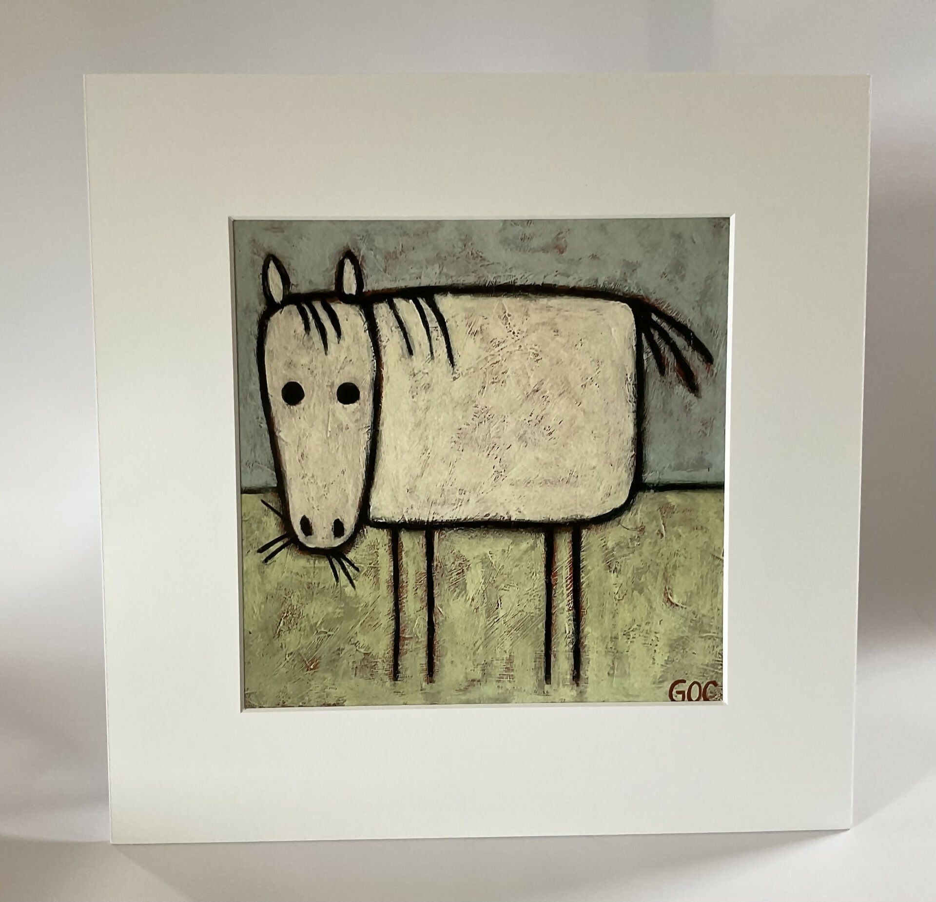 ANIMAL ACRYLIC GICLEE PRINT. YUM YUM RANGE