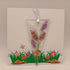 Fused Glass Flower Card
