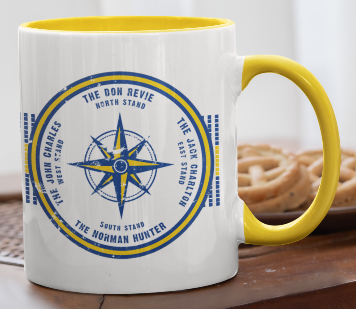 Leeds Utd Mug COMPASS Design