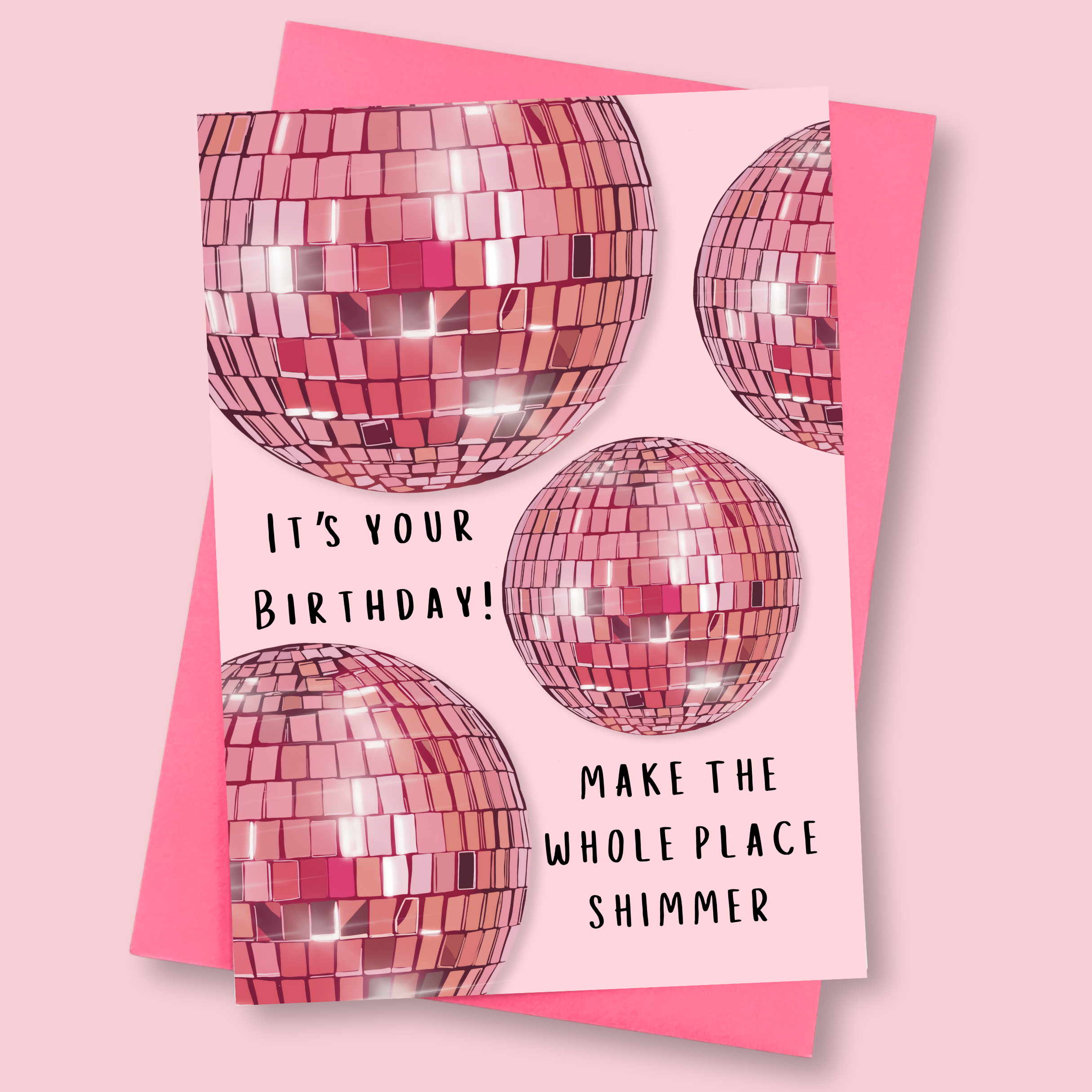 Greeting Card - Make The Whole Place Shimmer