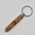 Hand Turned Keyring made from Oak Burr Wood