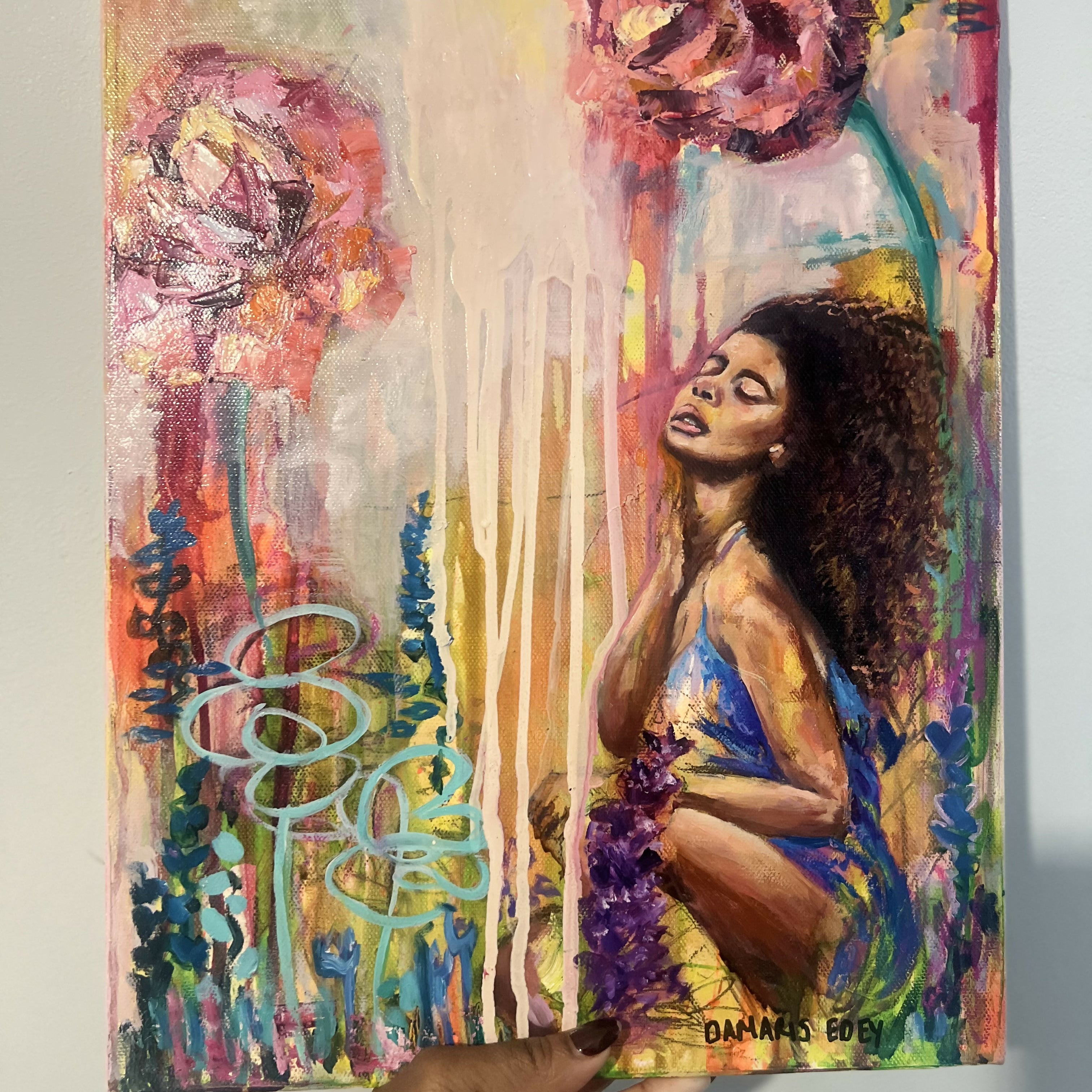 Original Oil Painting Where the Light Rests