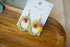 Handmade Micro Crochet Bee with Flower Mushroom Drop Earrings