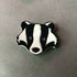 Porcelain Badger Magnet