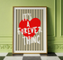It’s A Forever Thing – Fun Heart Art Print
