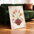 Calla Lilies Flower Vase Print
