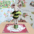 Mouse On Vintage Cotton Reel Ornament