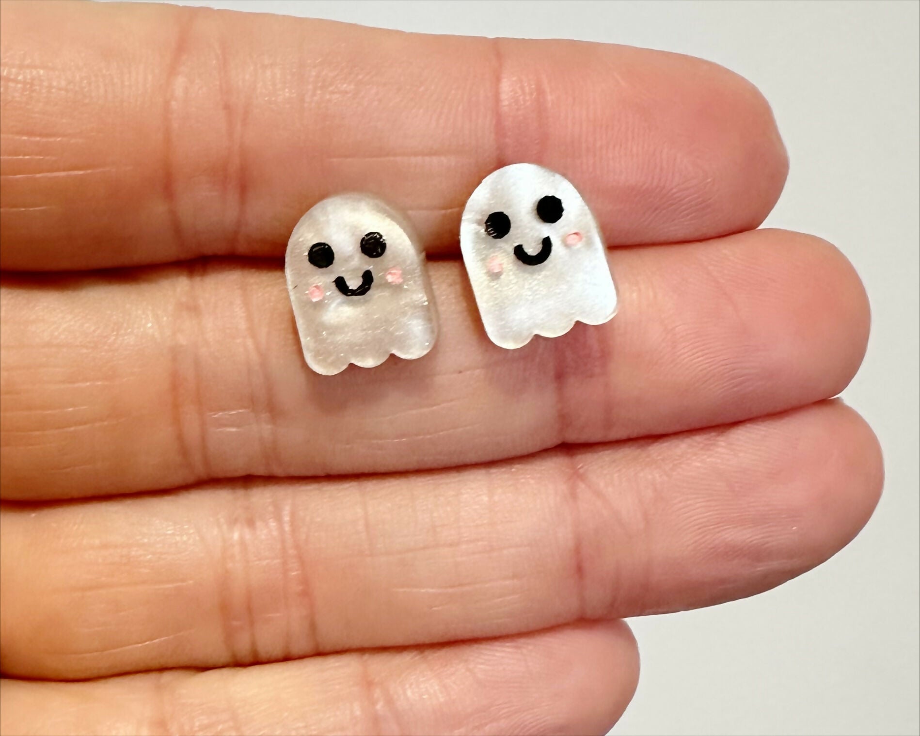 Happy Ghost Studs