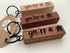 Keyring - Engraved Wooden Block - You're a Star