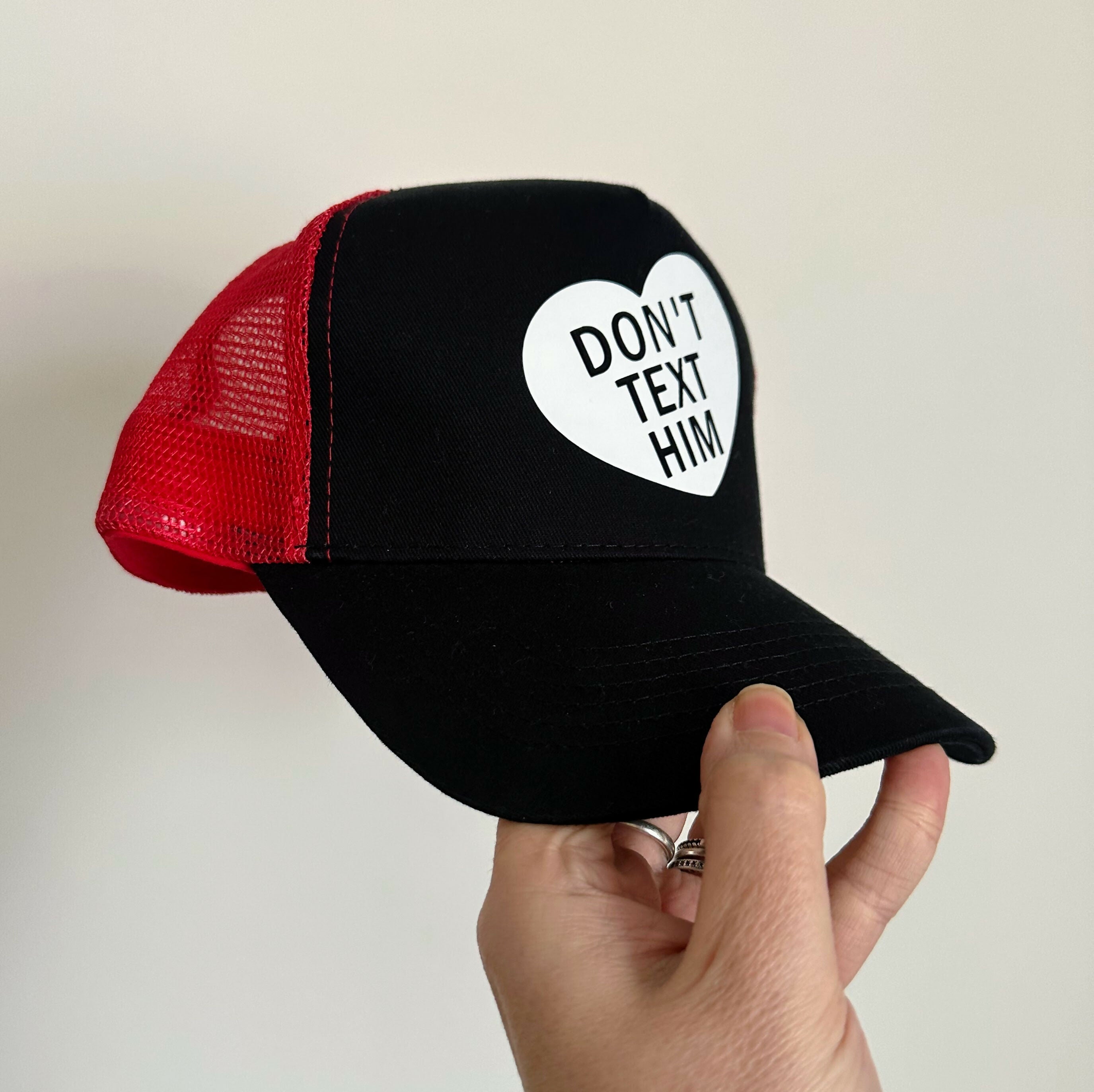 Don't Text Him Baseball Cap