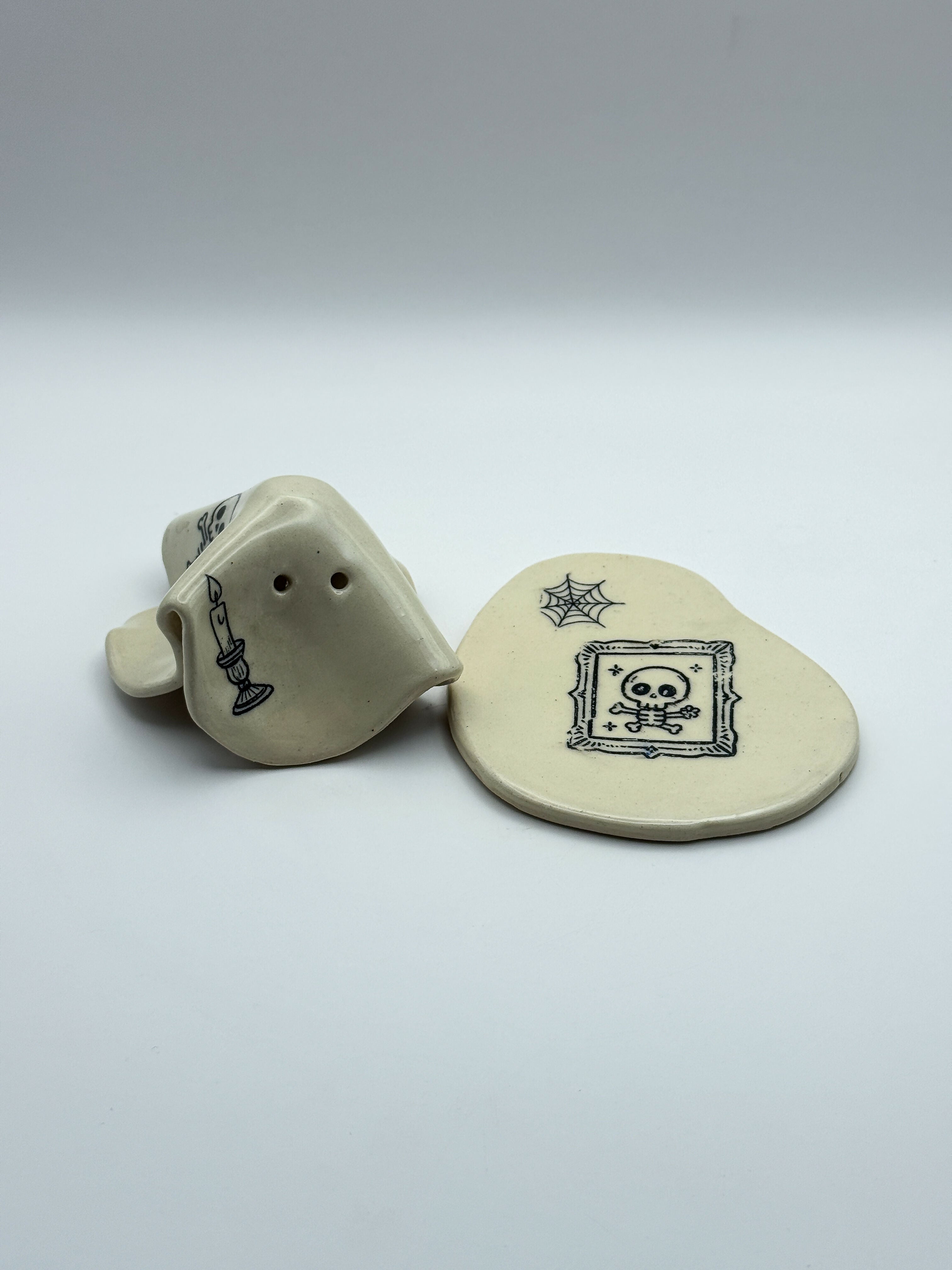 Handmade Incense Cone Ghost