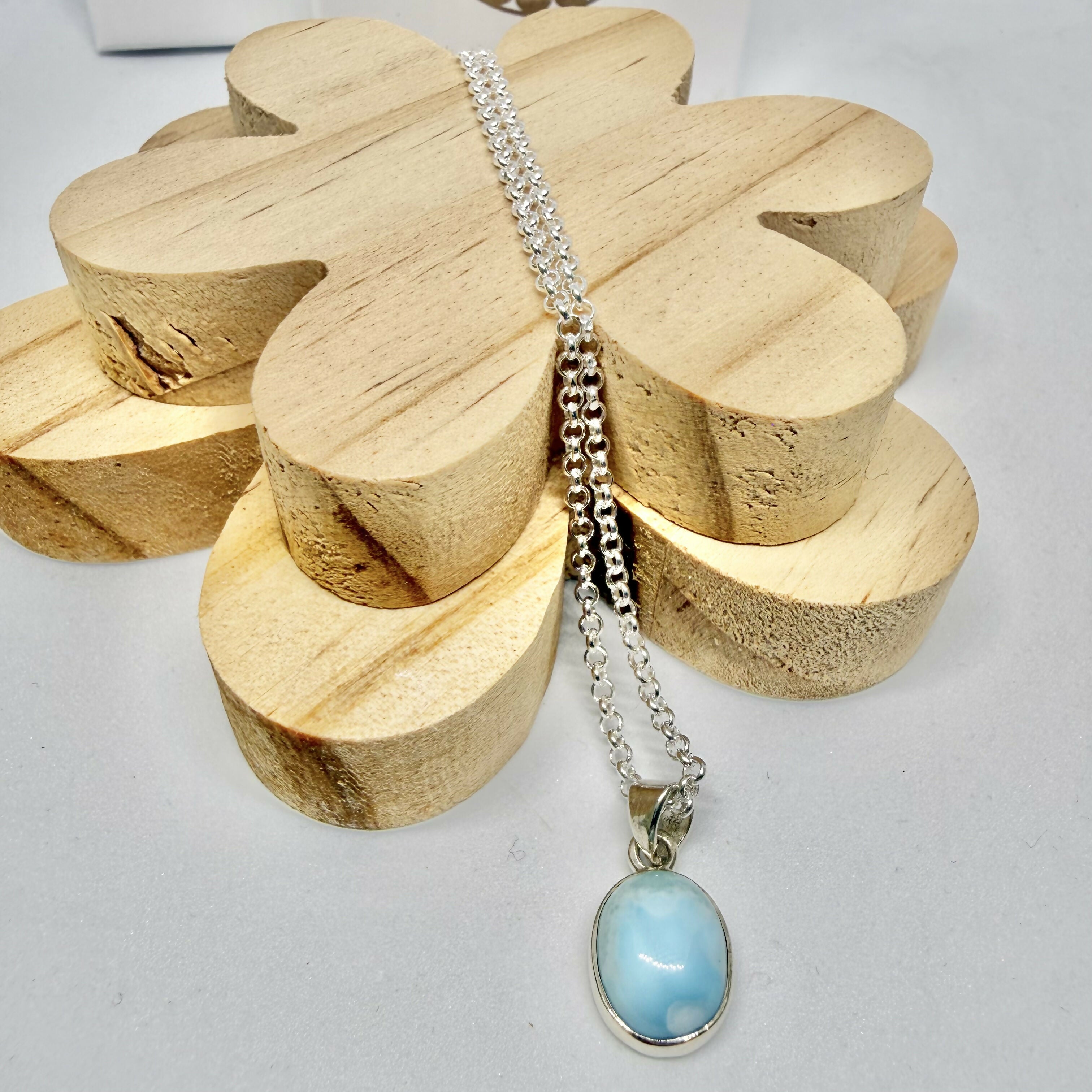 LARIMAR NECKLACE