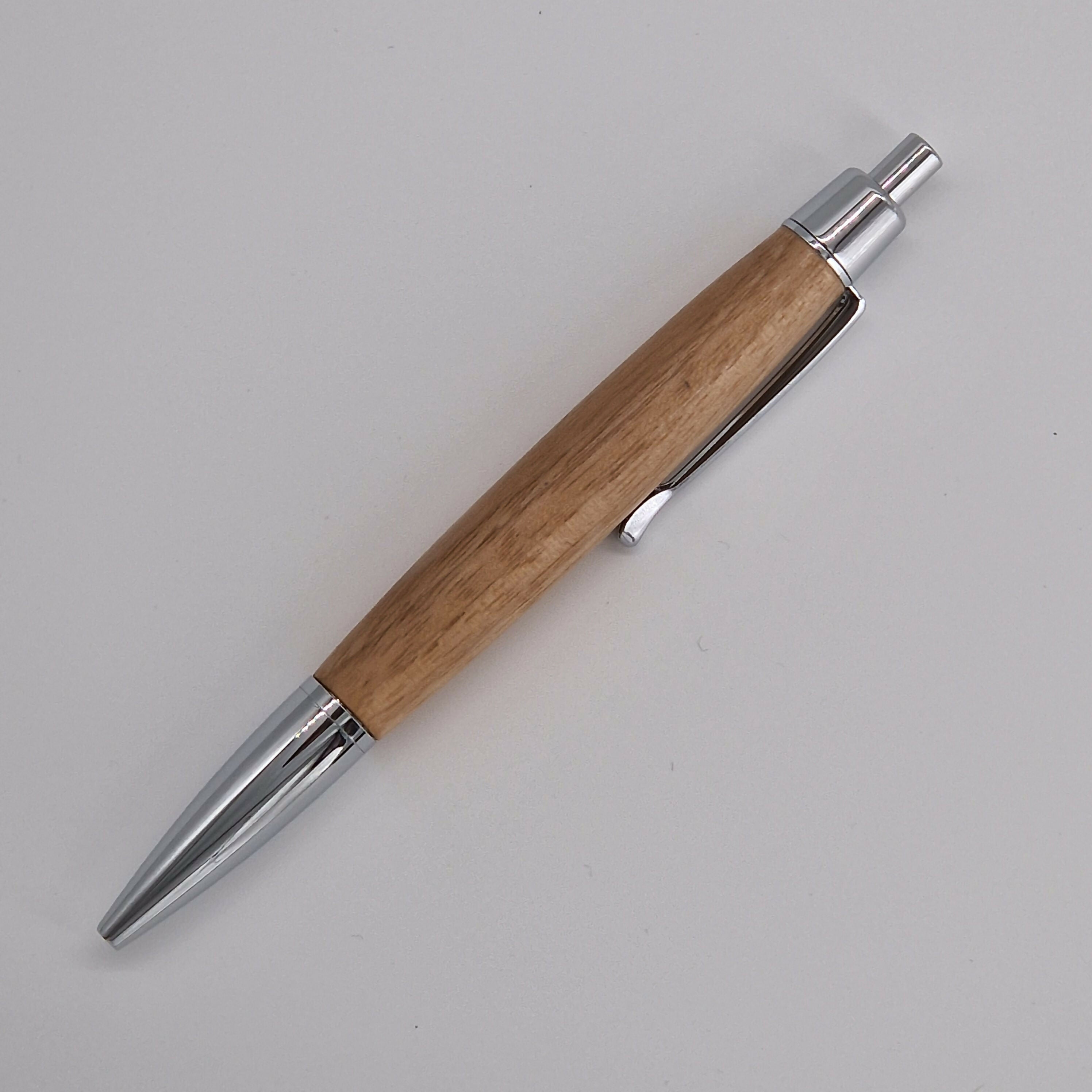 Hand Turned Click Pen made from Walnut Wood
