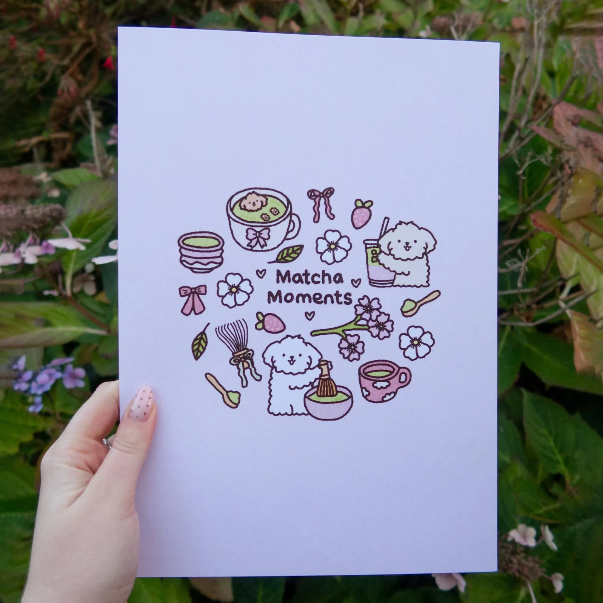 Matcha Moments A5 Art Print
