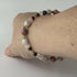 HEALING CRYSTAL & STERLING SILVER STRETCH BRACELET WITH AROMATHERAPY BEADS TO HELP WITH GIVING & RECEIVING LOVE