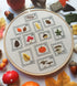 Preprinted embroidery pattern for beginners - Fall stamps