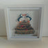 2 Puffins In White Frame