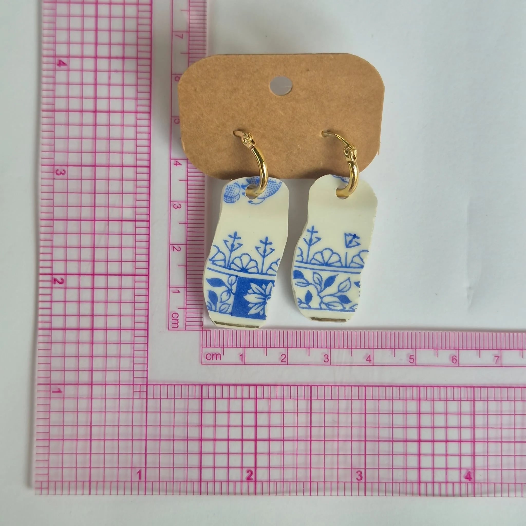 Recycled Ceramic Earring