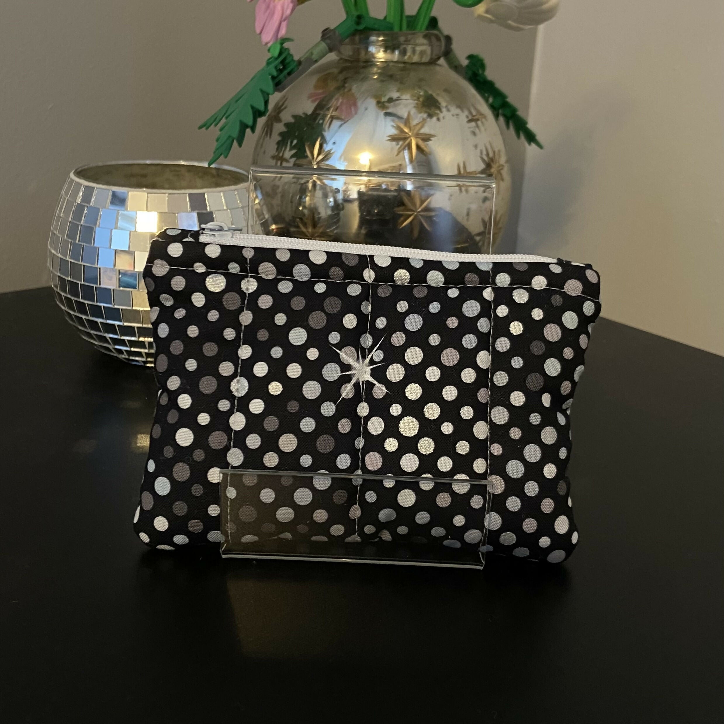Disco Mini Zipper Pouch