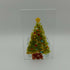 Fused Glass Christmas Tree Tealight