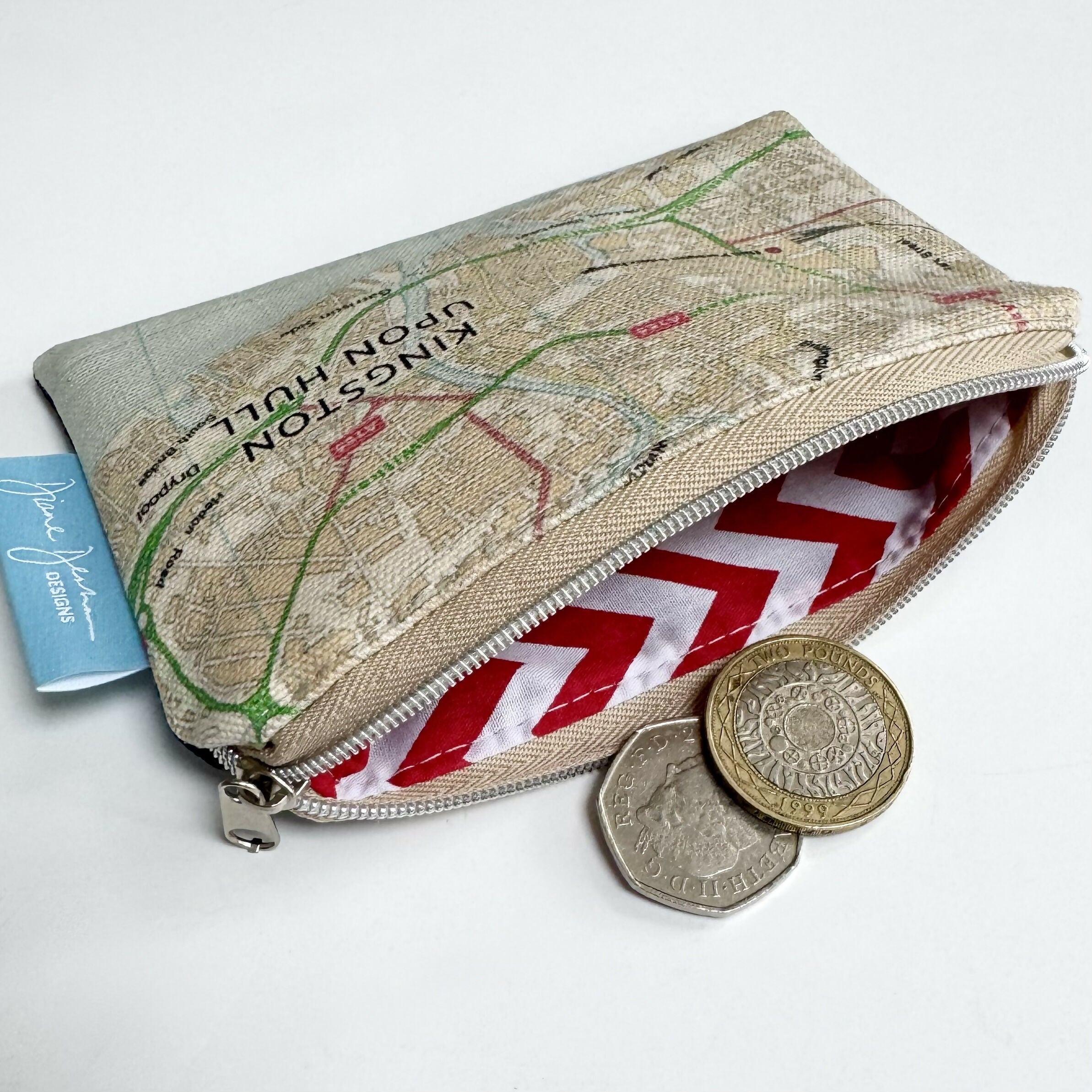 Hull Map Purse