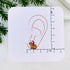 Capybara In Santa Hat Stud Earrings