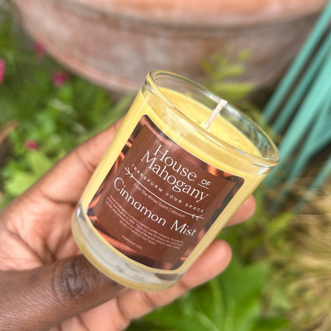 Cinnamon Mist Soy Wax Scented Candle
