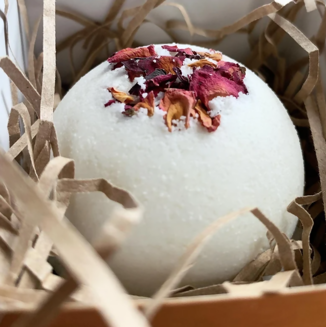 Rose Luxury Aromatherapy Bath Bomb