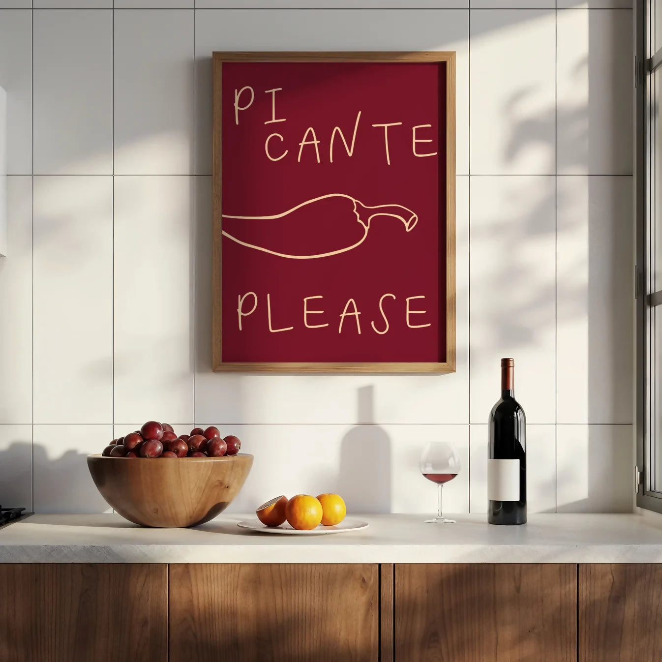 PICANTE PLEASE WALL ART PRINT