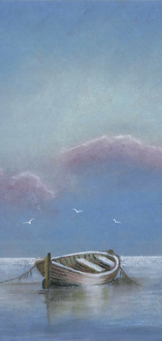 SEASCAPE FRAMED PRINT 7x5in