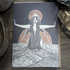 GODDESS SOPHIA LINOCUT GREETING CARD