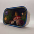Toadstool and Hedgehog Garden Diorama Tin Desk Pet/Buddy
