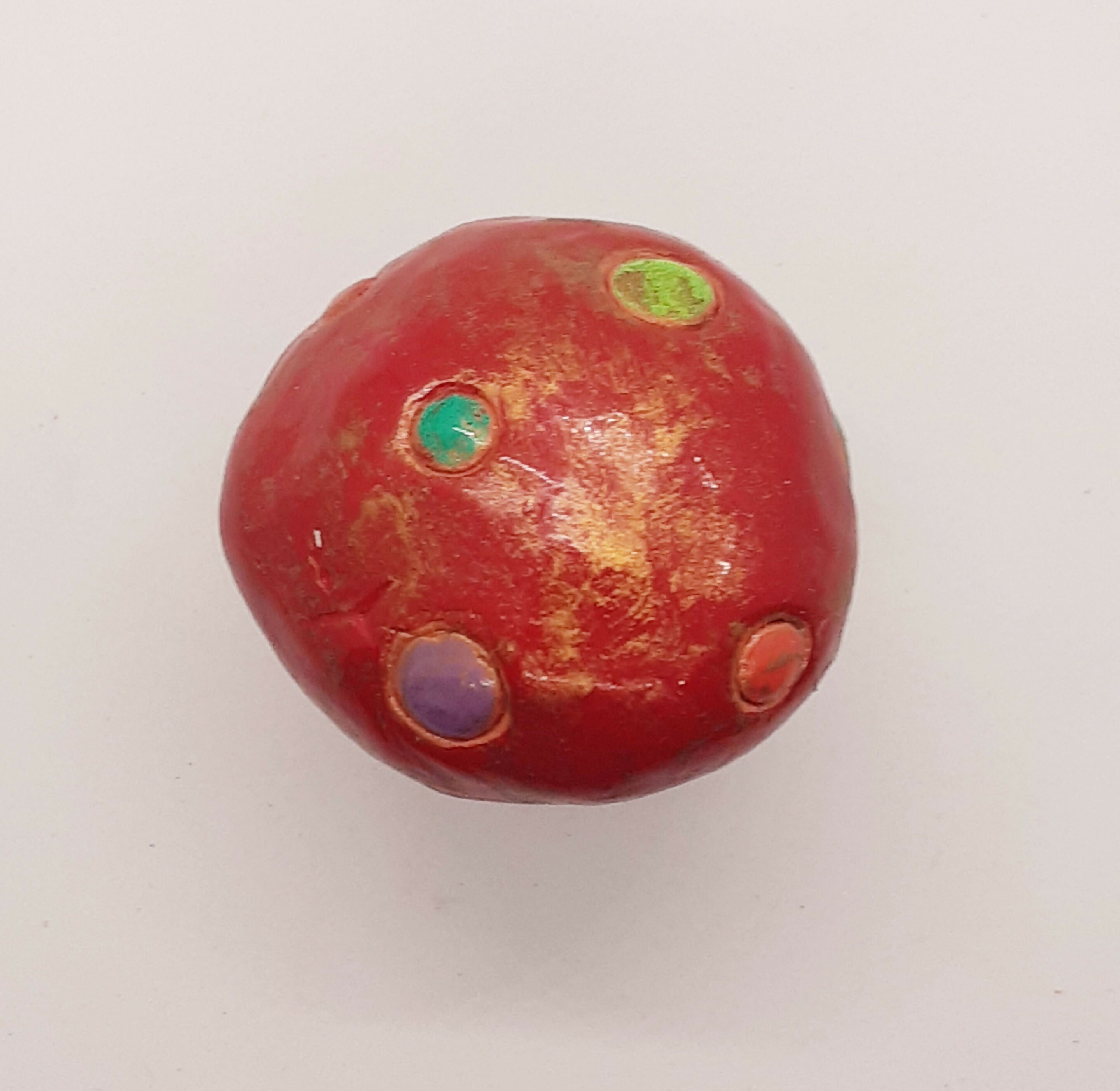 Clay Toadstool Ornament