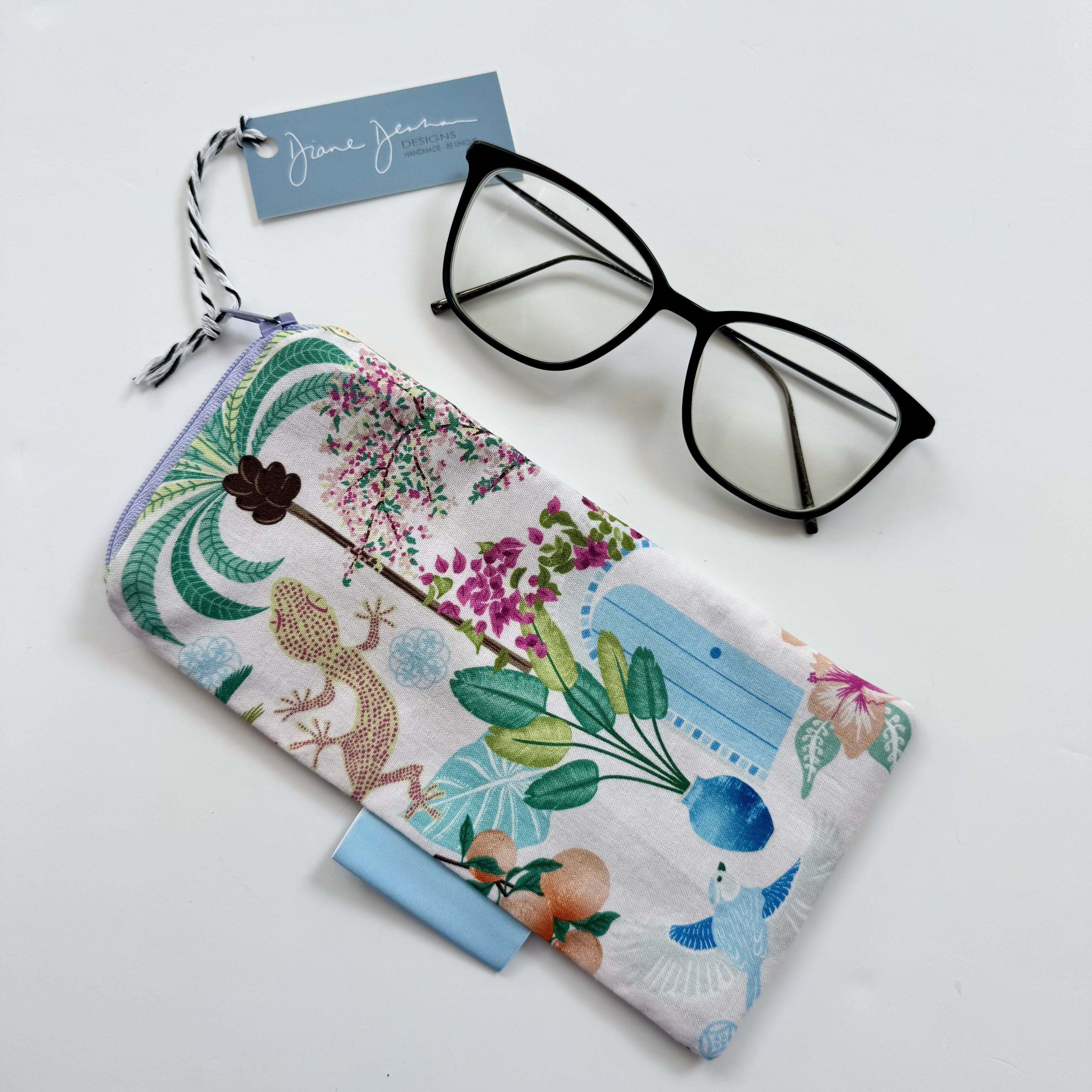 Glasses Case - Greek Door
