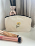 Hand Embroidered Mimosa Pouch