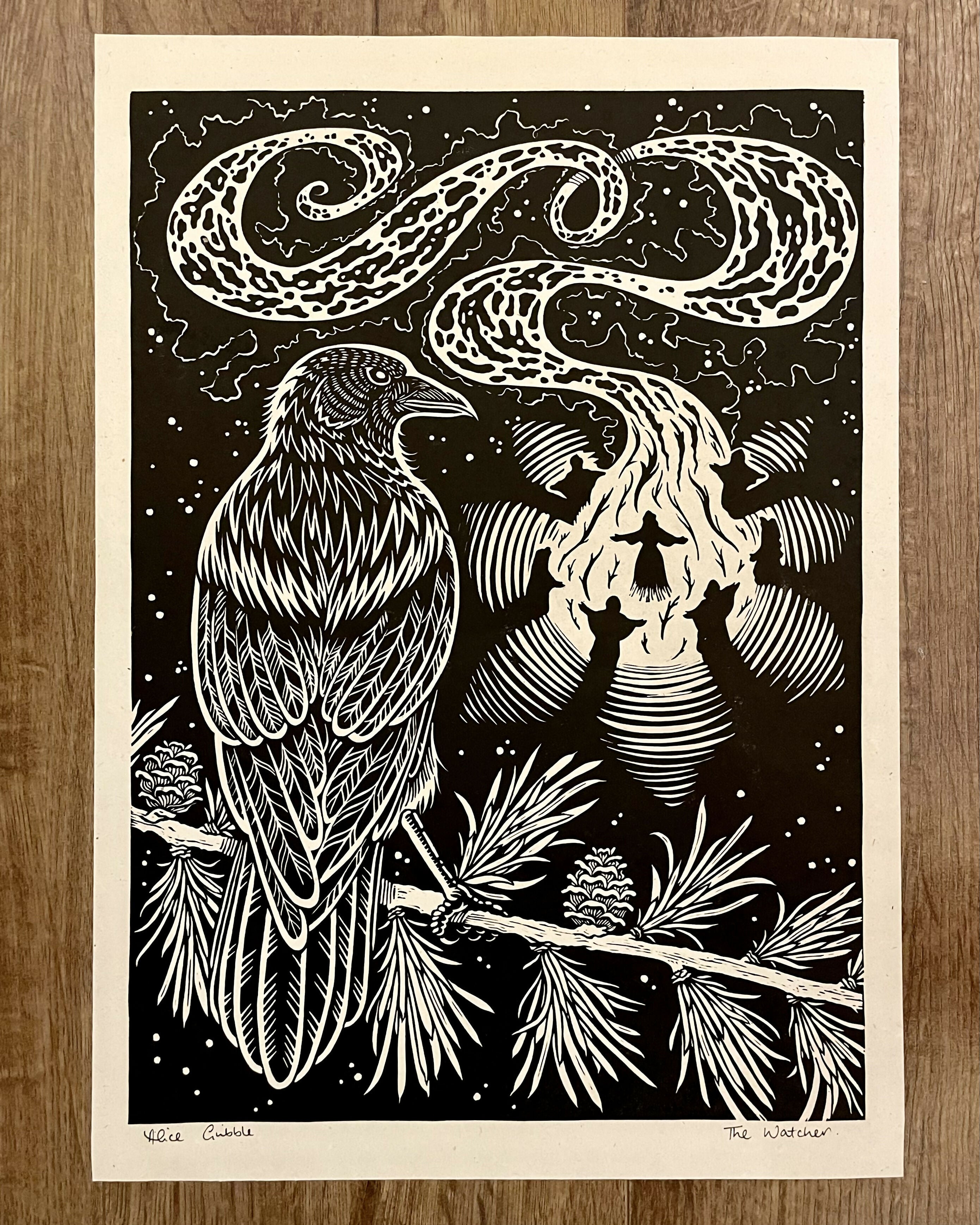The Watcher Print