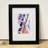 Forest 24cm x 18cm Framed (Black)