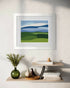 Over The Fields - Mounted 10x8" Print